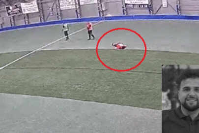 Kayseri'de halı sahada kahreden ölüm