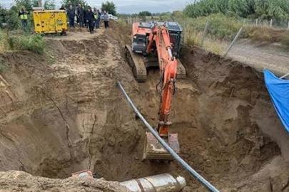 Aydın'da acı olay! Kanalizasyon kazısında toprak kaydı: Ercan Az hayatını kaybetti