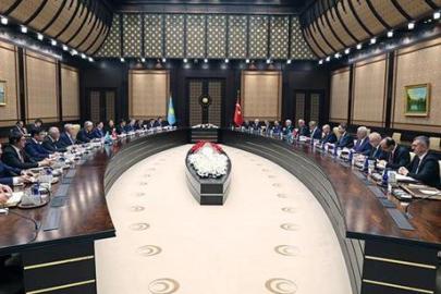 Erdoğan ve Tokayev heyetler arası görüşmeye başkanlık etti