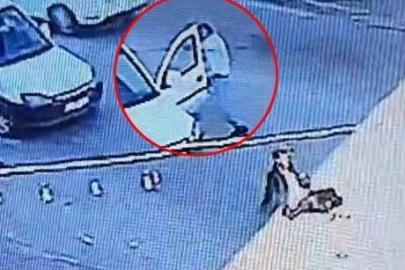 Güpegündüz akan trafikte akılalmaz tuzak! Direksiyona geçip arabayı çaldı