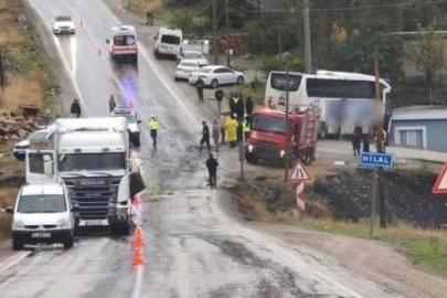 Şırnak'ta feci kaza! Otobüs ile TIR çarpıştı, çok sayıda yaralı var